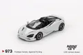 Produktbild: Mini GT #973 McLaren 750S Spider Cirrus Grey LHD Diecast Model Car
