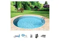 Produktbild: my POOL BWT Rundpool mit sandfarbener Folie für den Karibik Look (Set, 6-tlg), Höhe 150 cm, in versch. Größen verfügbar