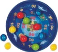 Produktbild: Klett-Dartscheibe Ozean Kinderdart Klettdart ohne Pfeile mit Klettbällen Fische
