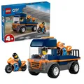 Produktbild: LEGO 60491 City Motorradtransporter, 2 Rennmaschinen und 2 Minifiguren