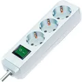 Produktbild: Brennenstuhl Steckdosenleiste Eco-Line, 5m Kabel, 3-fach in weiß mit Schalter