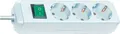 Produktbild: Brennenstuhl Eco-Line - Steckdosenleiste - Ausgangsanschlüsse: 3