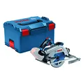 Produktbild: Bosch Professional 18V System BITURBO Akku Kreissäge GKS 18V-68 GC (Leerlaufdrehzahl 2500-5000 min-1, kompatibel mit Führungsschienen, inkl. L-BOXX, ohne Akku/ Ladegerät)