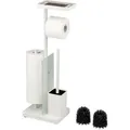 Produktbild: eluno Wc-Garnitur,, Weiß, Metall, 23x66.5x18 cm, Badezimmer, WC Ausstattung, WC Bürstengarnituren