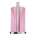 Produktbild: Papierrollenhalter in der Farbe pink aus Edelstahl und farbig lackiertem Stah...