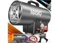 Produktbild: MASKO® Gasheizgebläse Gasheizer Heizkanone Gasheizstrahler Bauheizer Gas Heizgerät heizstrahler Heißluftgenerator inkl. Gasschlauch & Druckminderer Heizgebläse für handelsübliche Gasflaschen