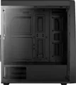 Produktbild: AeroCool Bolt - Tower - ATX - Seitenteil mit Fenster (Acryl) - keine Spannungsversorgung (ATX) - Schwarz - USB/Audio (ACCM-PV15012.11)