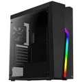 Produktbild: Aerocool ACCM-PV15012.11 Geh AeroCool Midi Bolt Black RGB MicroATX/ATX/Mini-ITX