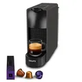Produktbild: KRUPS XN110NF0 Kaffeekapselmaschine Nespresso Essenza Mini Matte Black