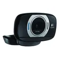 Produktbild: Logitech C615 HD Webcam, 8 MP-Fotos, schwarz 960-001056