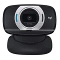 Produktbild: Logitech C615 Mobile Webcam, Full-HD 1080p, Autofokus, 78° Sichtfeld, 360° Schwe