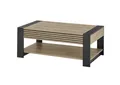 Produktbild: Couchtisch - 107 x 60 cm - Anthrazit - Viking Eiche Nachbildung - mit Schublade