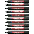 Produktbild: Edding Permanentmarker 300, Strichbreite 1,5 - 3 mm, schwarz, 10 Stück