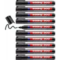 Produktbild: 10 edding 300 Permanentmarker schwarz 1,5 - 3,0 mm