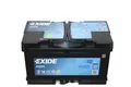 Produktbild: Exide EK820 82Ah 820a AGM Start-Stopp Autobatterie