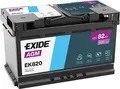 Produktbild: Exide EK820 AGM 82Ah Autobatterie 580 901 080