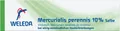 Produktbild: WELEDA AG MERCURIALIS PERENNIS 10% Salbe 70 g 03141468