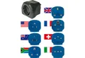 Produktbild: Brennenstuhl Brennenstuhl Reisestecker-Set, mit 10A Sicherung Reiseadapter