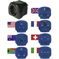 Produktbild: Brennenstuhl 1508160 Reiseadapter Set -10 A Sicherung-benutzerfreundlich-schwarz