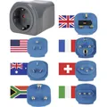 Produktbild: Brennenstuhl 1508160 Reiseadapter 7er Set