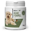 Produktbild: REAVET Ruheformel für Hunde 100g Beruhigung mit Baldrian Melisse & Hanfsamen