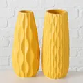 Produktbild: Boltze 2er-Set Vase Luana gelb