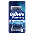 Produktbild: Gillette Sensor3 Comfort 8er SRP
