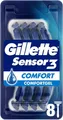 Produktbild: Gillette Sensor3 Comfort 8er SRP