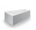 Produktbild: Duravit No.1 Einbau-Badewanne, Trapez, 1700x1000mm, 1 Rückenschräge links, weiß,