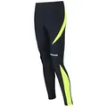 Produktbild: Airtracks Lauftights Damen Funktions Laufhose Lang Pro (Sporthose mit Kompressionswirkung,Quick Dry Funktion) S M L XL XXL XXXL schwarz XL