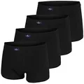 Produktbild: TOM TAILOR Herren Boxershorts Pants | 4 Stück in Dose (XL | 7, 4 x schwarz)
