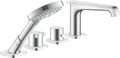 Produktbild: hansgrohe AXOR Citterio E 4-Loch Fliesenrandarmatur mit Thermostat, 36410000,