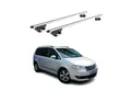 Produktbild: OMAC Dachträger Alu Grundträger für VW Touran 1T 5T 2003-2025 5 türig Silber ABE 2x (2-St), Wasserbeständig,Abnehmbar,Multifunktional,Leichtgewichtig