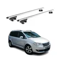 Produktbild: Dachträger Grundtäger für VW Touran 1T 5T 2003-2026 5 tür 90kg Alu Silber 2x ABE