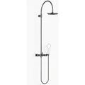 Produktbild: Dornbracht TARA Showerpipe mit Brausebatterie ohne Handbrause, FlowReduce, 26632892-99, Farbe: Dark Platinum matt