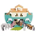 Produktbild: Le Toy Van – Pädagogische Rollenspiel-Arche aus Holz | Für Mädchen & Jungen | Geeignet für Kinder ab 3 Jahren, Die Große Arche, TV259