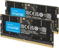 Produktbild: Crucial SO-DIMM 32GB Kit DDR5-5600 CL46 1RX8 RAM 2x16GB Speicher Laptop Notebook