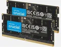 Produktbild: Crucial RAM 32GB (2x16GB) Kit DDR5 5600MHz SODIMM CL46 0649528929983 Schwarz NEU
