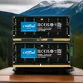 Produktbild: Crucial 32GB Kit (2x16GB) DDR5-5600 CL46 SO-DIMM Arbeitsspeicher