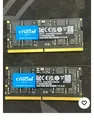 Produktbild: Crucial RAM 32GB (2x16GB) Kit DDR5 5600MHz SODIMM schwarz