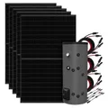 Produktbild: Solaranlage 2,25kWp Full Black + 200L Fothermo Boiler zur Warmwasseraufbereitung