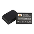 Produktbild: DSTE 2PCS LP-E10 Wiederaufladbare Li-Ionen Batterie Akku für Canon EOS 1100D 1200D Rebel T3 T5 KISS X50 X70 Kamera