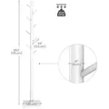 Produktbild: Garderobenständer   ¦ weiß ¦ Holzwerkstoff ¦ Maße (cm): B: 30 H: 175