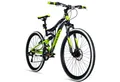 Produktbild: bergsteiger Mountainbike Kodiak 26, 29 Zoll Mountainbike, geeignet ab 150 cm, Damen, Herren, 21 Gang Shimano Tourney RD-TY300 Schaltwerk, Kettenschaltung, V-Bremse & Scheibenbremse