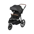 Produktbild: Bebeconfort Cloudy, All-Terrain-Baby Stroller, 0–4 Jahre (max. 22kg), verstellbar, schnell zusammenklappbar, 3 große Kinderwagen Luftreifen, verstellbarer Schieber, geräumiger Korb, Mineral Graphite