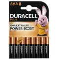 Produktbild: Duracell Plus AAA Batterien – 8er Blister