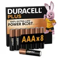 Produktbild: DURACELL Plus AAA-Batterien (8er-Pack) – Alkaline-Batterien 1,5 V