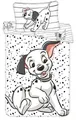 Produktbild: Disney Kinderbettwäsche Disney Kinderbettwäsche 101 Dalmatiner 100x135 + 40x60 cm, Baumwolle, Renforcé, 2 teilig