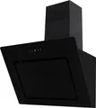 Produktbild: PKM Dunstabzugshaube mit Randabsaugung Kopffreihaube S7-60ABTH Glas schwarz 60cm