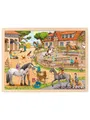 Produktbild: Goki Wooden Jigsaw Puzzle Horse Riding School 96 pcs. Holz